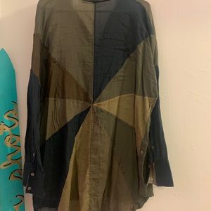 Free People Button Down